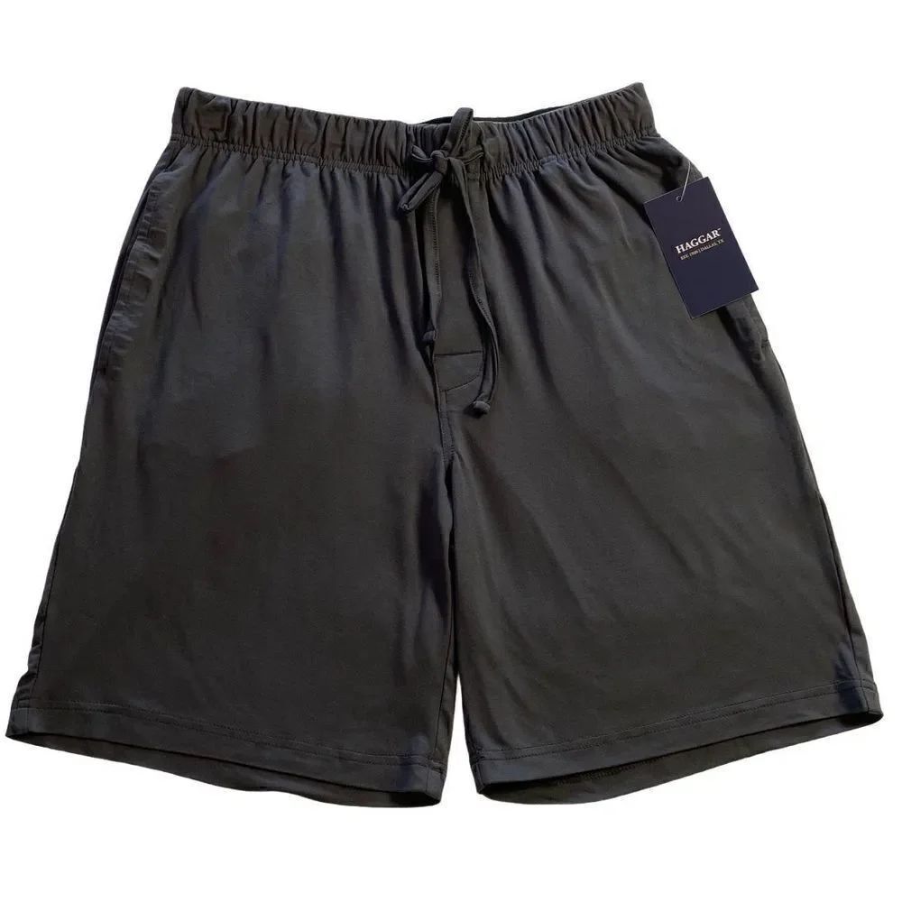 HAGGER Mens SMALL Soft Lounge Shorts - Color: Charcoal
